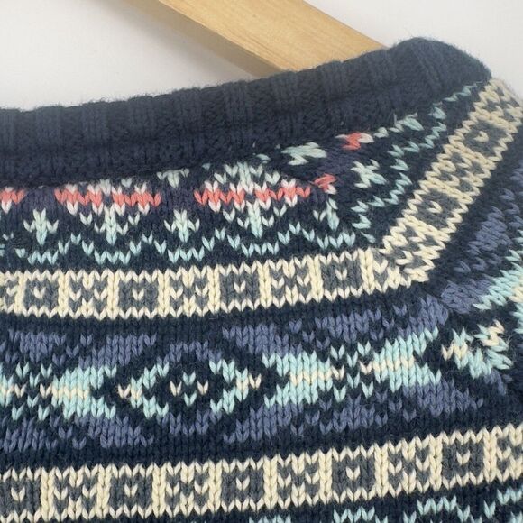 Shipmen Supply CPO Provisions Mens M Fair Isle Nordic Cotton Cosby 90’s Sweater - Picture 9 of 9